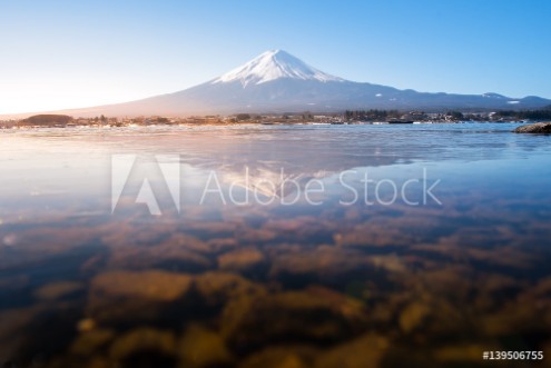 Bild på Kawaguchiko lake and mtFuji